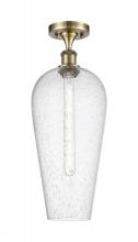 Innovations Lighting 516-1C-AB-G456-8SDY - Chelsea - 1 Light - 8 inch - Antique Brass - Semi-Flush Mount