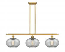 Innovations Lighting 516-3I-SG-G247 - Gorham - 3 Light - 36 inch - Satin Gold - Cord hung - Island Light