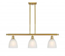 Innovations Lighting 516-3I-SG-G381 - Castile - 3 Light - 36 inch - Satin Gold - Cord hung - Island Light