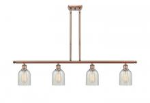 Innovations Lighting 516-4I-AC-G2511-LED - Caledonia - 4 Light - 48 inch - Antique Copper - Cord hung - Island Light