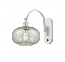Innovations Lighting 518-1W-WPC-G249 - Gorham - 1 Light - 10 inch - White Polished Chrome - Adjustable Swing Arm