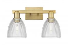 Innovations Lighting 716-2W-BB-G382 - Castile - 2 Light - 17 inch - Brushed Brass - Bath Vanity Light