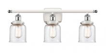 Innovations Lighting 916-3W-WPC-G54 - Bell - 3 Light - 26 inch - White Polished Chrome - Bath Vanity Light