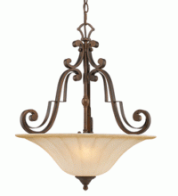 Golden 1089-3P RSB - Pendant Bowl