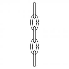 Generation Lighting 9116-965 - Decorative Chain Antique Brushed Nickel Finish