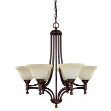 Capital 4356BB-257 - 6 Light Chandelier