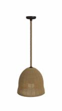 Avenue Lighting HF1006-RP - Malibu Natrual Hemp Rope Pendant