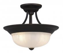 Vaxcel International CC25685OBB - Madrid Semi-Flush Oil Burnished Bronze