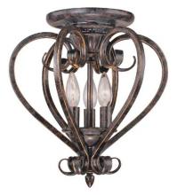 Vaxcel International CC35903AZ - Mont Blanc 3L Ceiling Light
