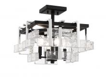 Minka Metropolitan N7544-729 - PAINESDALE - 4 LIGHT SEMI FLUSH