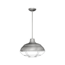 Millennium 5311-SN - 17" Warehouse Shade Pendant - Satin Nickel Finish with Optional Cage