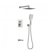 Elegant FAS-9004BNK - Shower Room Faucet 19-7/64" × 78" brushed nickel